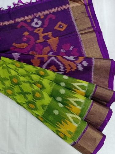 COTTON X KORA SILK TIE DYE SAREES CHINNLAPATTI